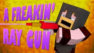 Minecraft Mods ★ A FREAKIN RAY GUN ★ Crazy Craft 2 Ep7 [upl. by Egwin]