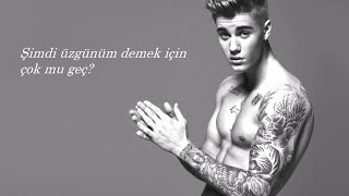 Justin Bieber  Sorry Türkçe Çeviri [upl. by Annawot253]