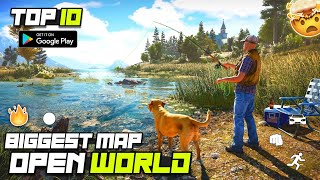 Top 10 Biggest Map Openworld Games for Android  You Cant Believe that Android phone can run it [upl. by Margalit776]