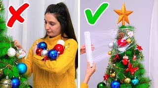 23 ASTUCES GÉNIALES POUR TON SAPIN DE NOËL [upl. by Moorefield]