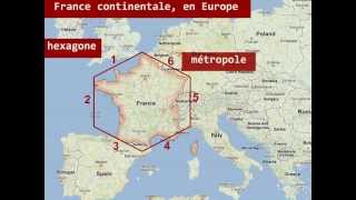 Le territoire français la France daujourdhui  Métropole et outremer [upl. by Nodnal]