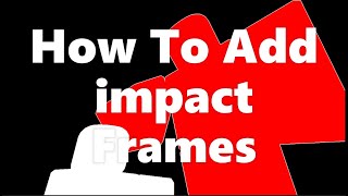 How to add impact frames to your Roblox animation moon animator 2 [upl. by Noedig]