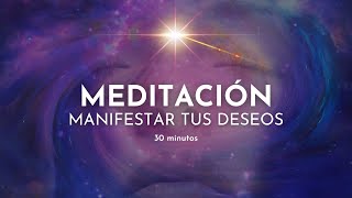 Meditación poderosa para MANIFESTAR lo que deseas 💫 Meditación guiada Gabriela Litschi [upl. by Selim674]