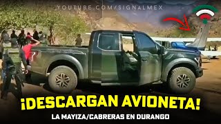 ¡DESCARGAN AVIONETAS La Mayiza y Los Cabreras En Algun Lugar de Durango [upl. by Ifar125]