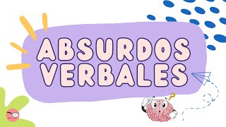 ABSURDOS VERBALES PARA NIÑOS [upl. by Inirt]