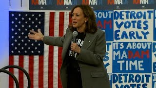 Kamala Harris full speech at Detroit campaign event Oct 19 2024 [upl. by Ahselet]