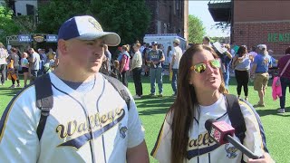 Walleye fans players enjoy endofseason event [upl. by Soph]