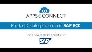 Create Product Catalog in SAP ERP  SAP AllinOne  SAP ECC  APPSeCONNECT iPaaS [upl. by Trescott230]