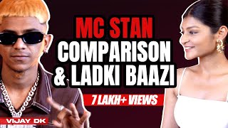 Vijay DK vijaydk4three on MC Stan Comparison Jealousy  sadhikasehgal  Vijay DK Podcast [upl. by Wilbert]