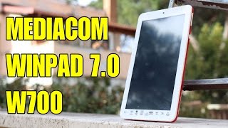 Mediacom Winpad W700 Recensione Completa [upl. by Ahsilek]