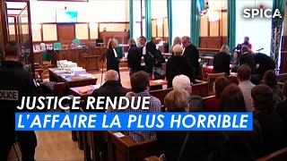 L’ affaire la plus horrible de France  Justice rendue [upl. by Narot]