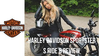 Harley Davidson Sportster S Ride amp Review [upl. by Yessydo]