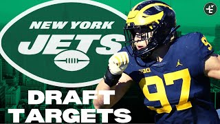 5 DRAFT TARGETS For The New York Jets Ep 3  2022 NFL Draft [upl. by Retswerb67]