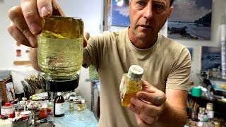 OIL PAINTING MEDIUM  How to Make Your Own [upl. by Pontus]