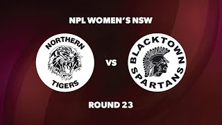 NPL Womens NSW Round 23 Northern Tigers FC v Blacktown Spartans FC [upl. by Yttel]