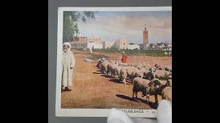 Casablanca Morocco – La Ville Indigène Postcard Early 20th Century [upl. by Ryter368]