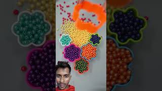 Colorful beads mixed satisfying beads marblerun relaxing oddlysatisfying shorts ytfeed [upl. by Meggie595]