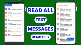 How To Read Text Messages Remotely On your Other Phone [upl. by Akcemat]