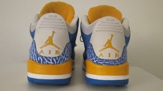 Jordan 3 Midsole Repaint Tips  Tricks [upl. by Erasmus249]