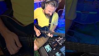 Reversed Guitar Solo With Polyrhythmic Accompaniment polyrhythms rythmes guitar 5in4 [upl. by Verdie693]