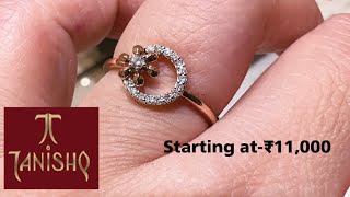 Real Diamond Finger Ring Designs with PriceTanishq Diamond RingsDiamond finger ringsdeeya [upl. by Corabel994]