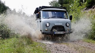 UAZ Buchanka Offroad durch die Karpaten  Teil 3 [upl. by Cantu]