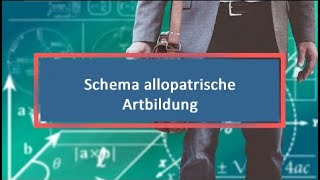 Schema allopatrische Artbildung [upl. by Eanom]