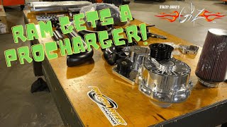 Dodge Ram 1500 57L Hemi ProCharger Install  Stacey Davids Gearz S11 E9 [upl. by Akerdal126]