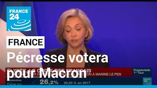 REPLAY  Discours de Valérie Pécresse battue à l’élection présidentielle française [upl. by Ezirtaeb]