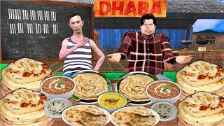 भोजन की चुनौती Food Challenge Hindi Funny Comedy Video [upl. by Rexana820]