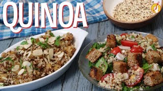 Recetas con Quinoa  Desayuno y Ensalada  Tenedor Libre EN VIVO [upl. by Kaslik276]