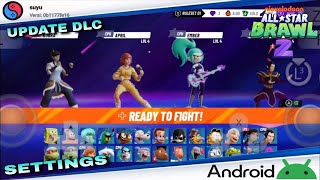 Nickelodeon All Star Brawl 2  Settings  Update DLC  Suyu  Emulator Android [upl. by Annahgiel746]