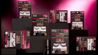 Ardell Magnetic MegaHold Lashes  Seamless  All Day Hold  Undetectable Lash Band [upl. by Icyak]