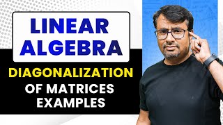 Diagonalization  Eigenvalues Eigenvectors with Concept of Diagonalization  Matrices [upl. by Leroj]