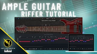 How To Make Realistic VST Guitar Melodies with Ample Guitar Riffer in FL Studio [upl. by Oidacra]