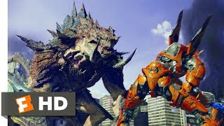 PACIFIC RIM UPRISING 2018 Movie Clips HD Kaiju Fight Scenes [upl. by Lulita609]