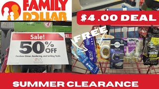 Family Dollar any day deals plus free items  lots of clearance [upl. by Eadith]