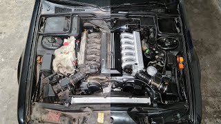 BMW V12 Top End Restoration  E32 750iL  Project Karlsruhe Part 8 [upl. by Beesley]