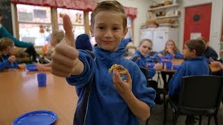 School Breakfast Club at Benalla P12 College [upl. by Raseta392]