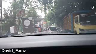 DASHCAM CAYLA TOYOTA  BANDUNG KE JAKARTA cute story vlog family travel [upl. by Yxel]