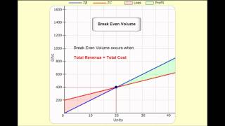 Break Even Analysis [upl. by Annaehr]