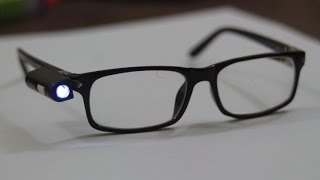 7 DIY Upgrade adding LED light on Glasses [upl. by Schmitz]