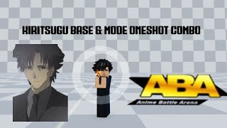 Kiritsugu Base amp Mode OneShot Combo [upl. by Amargo]