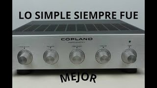 COPLAND CSA 14 La simplicidad en Amplificadores [upl. by Nyladam]