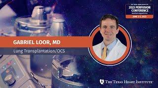 Gabriel Loor MD  Lung TransplantationOCS [upl. by Lagas]