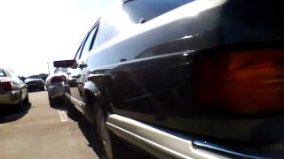 1988 MercedesBenz 420 SEL W126 Quick Tour Start Up amp Rev With Exhaust View  127K  Bluth Car [upl. by Esinyl]