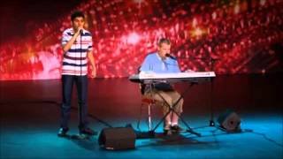 Yonach en Youssri Belgiums Got Talent Blind friends singing [upl. by Frech575]