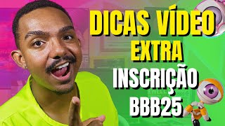 COMO FAZER O VÍDEO EXTRA DE INSCRIÇÃO BBB25 [upl. by Nnaeus]