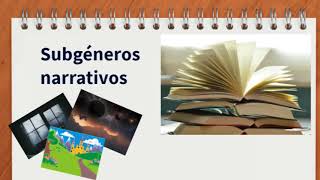 Características de los subgéneros literarios [upl. by Axia]