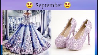 Select your birthday month and see your Gorgeous Outfits  D [upl. by Dorolisa]